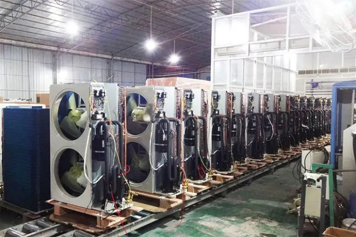 Blueway HVAC factory manufacturing facility